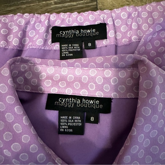 Cynthia Howie 2 Piece Silk Set - Picture 9 of 11